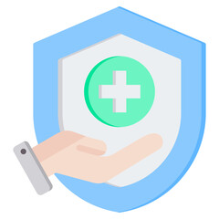 Obraz premium Insurance Flat Icon