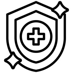 Obraz premium Hygiene Outline Icon