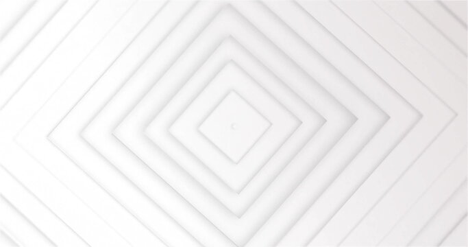 Image of pulsating white squares moving on seamless loop