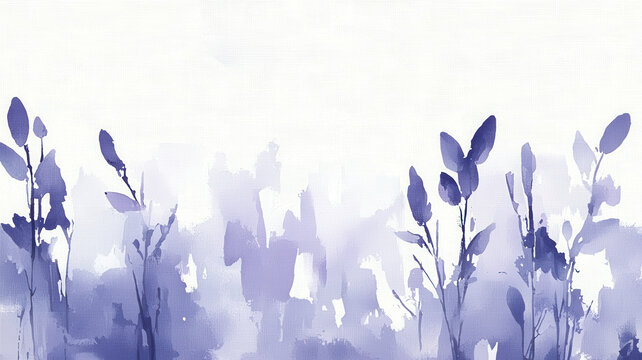 Soft purple abstract background with delicate floral textures and hues