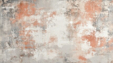 Obraz premium Abstract textured background with grey, peach, and white tones.