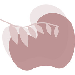 Aesthetic blobs vector