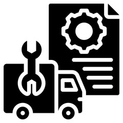 Maintenance Glyph Icon