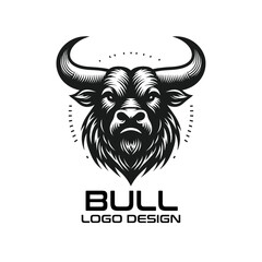 Bull Vector Logo Design