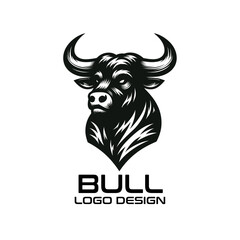 Bull Vector Logo Design