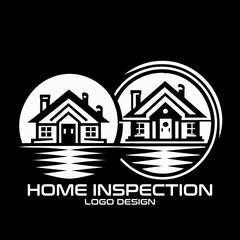 Home Inspection Vector Logo Design