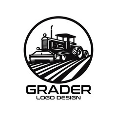 Grader Vector Logo Design