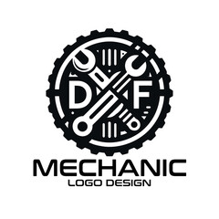Mechanic Vector Logo Design
