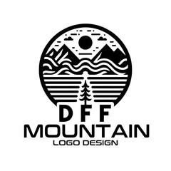 Mountain Vector Logo Design