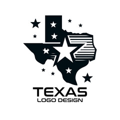 Texas Vector Logo Design