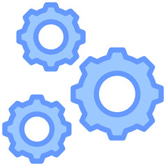 Management Blue Icon