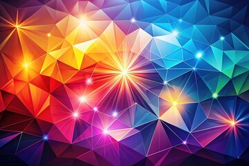 Modern Polygonal Brochure Cover - Abstract Geometric Design