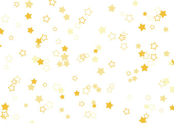 カラフルな星の背景素材