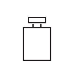 Perfume bottle vector 