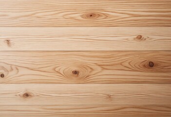 Fototapeta premium Hardwood Tabletop with Smooth Finish and Grain Detail