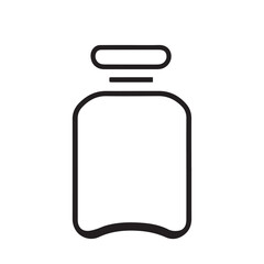 Perfume bottle vector 