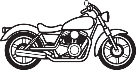 Obraz premium motorcycle illustration