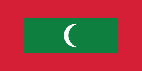 Maldives National Flag
