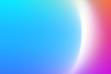 Blue Gradient with White Edge Effect