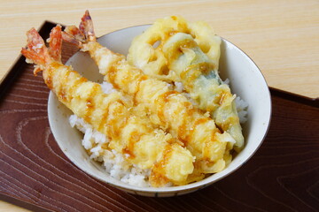 海老天丼