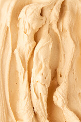 vanilla ice cream texture, flat lay