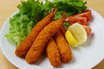 海老フライ　洋食