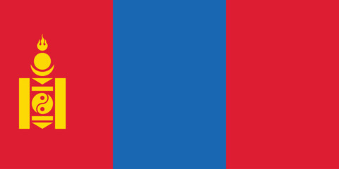 Mongolia National Flag