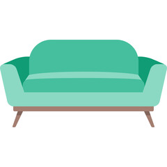 cute sofa with tosca color