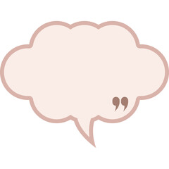 Bubble speech vector