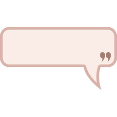 Bubble speech vector