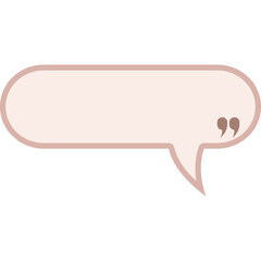 Bubble speech vector