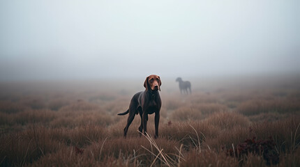 Sunlit Fields and Playful Barks
