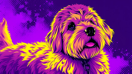 illustration of a dog