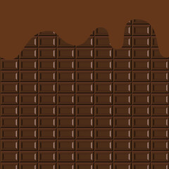 バレンタインのスクエア型チョコレートフレーム　6