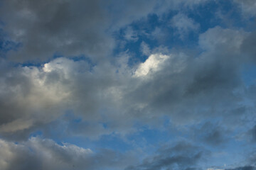 Fototapeta premium blue sky with clouds