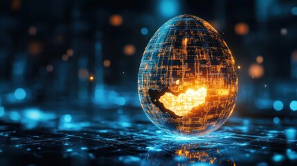 Digital Globe: A Futuristic Representation of Global Interconnectivity