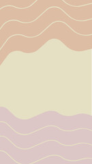 Aesthetic organic abstract colorful background vector