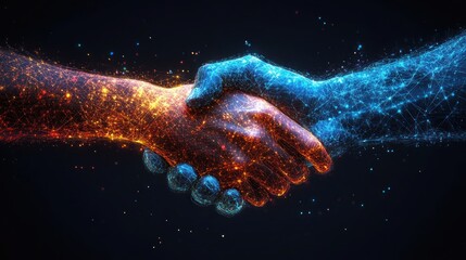Digital Handshake: Symbiosis of Technology and Humanity