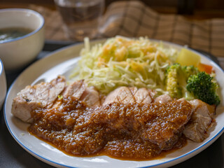 とても美味しいポークステーキ