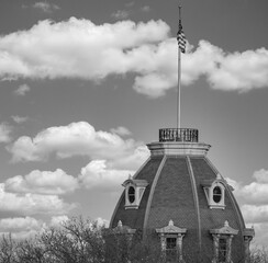Domed building on Randalls Isalnd