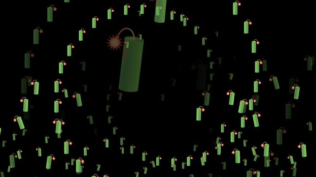 dynamite, emoji, animated, explosion, stick of dynamite, fire, fuse, bomb, animation, blast, TNT, detonator, dangerous, reaction, flame, smoke, explosion effect, animated icon, dynamite emoji, explosi