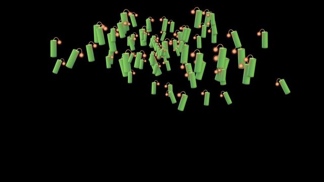 dynamite, emoji, animated, explosion, stick of dynamite, fire, fuse, bomb, animation, blast, TNT, detonator, dangerous, reaction, flame, smoke, explosion effect, animated icon, dynamite emoji, explosi