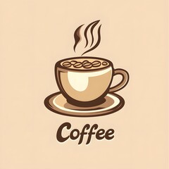 Obraz premium Coffee Icon illustration.