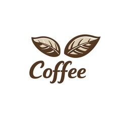Obraz premium the logo of a coffee shop