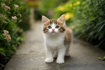 a cute cat.