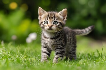 Obraz premium a cute cat.