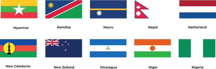 Countries National Flag