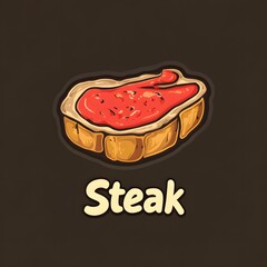 a restaurant's steak menu.