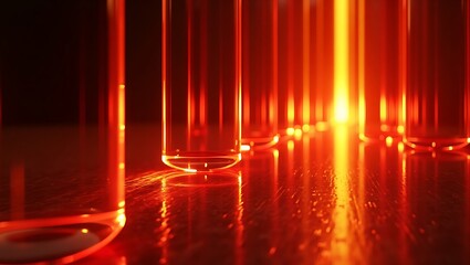 fractal glass with abstract shapes, modern, wallpaper, presentation