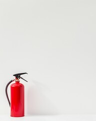 Obraz premium Fire extinguisher on fire 